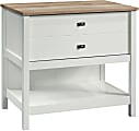 Sauder® Cottage Road 32-7/16"W x 21-13/16"D Lateral File Cabinet, Soft White/Lintel Oak 1 thumbnail image