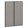 Bush Business Furniture ProPanels 66"H Office Partition, 48"W, Light Gray/Slate, Standard Delivery