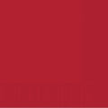Amscan Lunch Napkins, 6-1/2" x 6-1/2", Apple Red, 100 Napkins Per Pack, Case Of 4 Packs 1 thumbnail image