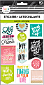 Happy Planner Stickers, 9-1/8" x 4-13/16", Life Quotes, Pack Of 5 Sticker Sheets 1 thumbnail image