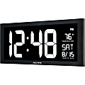 AcuRite 75127A1 Wall Clock - Digital - Electric - LED 1 thumbnail image