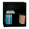 Realspace® Basic Bookcase, 2-Shelf, 29 1/2"H x 27 3/4"W x 11 1/2"D, Black