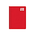 Norma Notebook, Jean, 100 Sheets, College-Ruled, 7-1/2" x 9-3/4", Red, Total Qty 1 1 thumbnail image