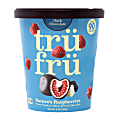 Tru Fru Nature's Raspberries Frozen Fresh In White & Dark Chocolate, 5 Oz, Pack Of 8 Cartons