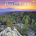 2025 BrownTrout Pennsylvania Wild & Scenic Monthly Square Wall Calendar, 12" x 12", American States, Jan to Dec 2025, 9781975475529 1 thumbnail image