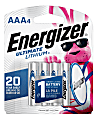 Energizer Ultimate Lithium AAA Batteries (4 Pack), Lithium Triple A Batteries 1 thumbnail image