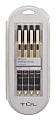 TUL® BP Series Retractable Ballpoint Pens, Medium Point, 1.0 mm, Black Barrels With Gold Block, Black Ink, Pack Of 4 Pens 1 thumbnail image