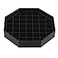 Bar Maid Trivet-Style Octagon Drip Tray, 6", Black