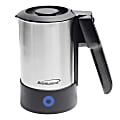 Brentwood 1000W 20 Oz Dual-Voltage Stainless-Steel Electric Travel Kettle With Automatic Shutoff, Silver 1 thumbnail image