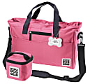 Overland Dog Gear Day Away Tote Bag, 11"H x 5"W x 16"D, Pink