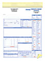Custom 2-Part Business Forms, Pre-Formatted, Ruled HVAC Service Order/Invoice Forms, 8 1/2” x 11”, White/Canary, Box Of 250