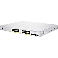 Cisco 350 CBS350-24FP-4G Ethernet Switch - 28 Ports - Manageable - 2 Layer Supported - Modular - 4 SFP Slots - CBS35024FP4GNA 1 thumbnail image