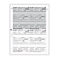 ComplyRight® 1099-R Pressure-Seal Tax Forms, 4-Up, Copy B/C/2/2, V-Fold Duplex, Laser, 11", White, Pack Of 500 Forms 1 thumbnail image