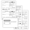 ComplyRight® W-2 Tax Form Set, 5-Part, Recipient Copy Only, 2-Up, 8-1/2" x 11", Pack Of 25 Forms And Envelopes 1 thumbnail image