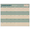 2024 TF Publishing Medium Monthly Desk Pad Calendar, 12" x 17", Kraft, January To December 1 thumbnail image