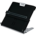 Fellowes® Professional Series In-Line Document Holder, 7" x 12", Black/Silver