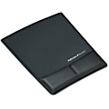 Fellowes® Professional Series Antimicrobial Wrist/Palm Support And Mouse Pad, Black, FEL9180901 1 thumbnail image