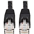 Tripp Lite 5ft Augmented Cat6 Cat6a Snagless 10G Patch Cable RJ45 M/M Black 5' 1 thumbnail image