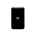 Bezalel Prelude Portable Wireless Charger, 3' Cord, Black, BZPCPLN