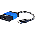 SIIG USB Type-C to HDMI Cable Adapter - 4Kx2K - USB Type C - 1 x HDMI, HDMI 1 thumbnail image