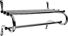 CSL TMK Series Metal Wall Rack, 17”H x 24”W x 14-3/4”D, Silver 1 thumbnail image