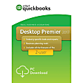 QuickBooks Desktop Premier 2017 2-User, Download Version 1 thumbnail image