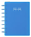2025-2026 TUL® Discbound Weekly/Monthly Student Planner, Junior Size, Blue, July To June 1 thumbnail image