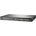 HPE Aruba 2930F 24G PoE+ 4SFP+ Switch - 24 Ports - Manageable - 10 Gigabit Ethernet, Gigabit Ethernet - 10/100/1000Base-T, 10GBase-X - 3 Layer Supported - Modular - Twisted Pair, Optical Fiber