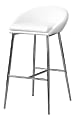 Monarch Specialties Bar Stools, White/Chrome, Set Of 2 1 thumbnail image