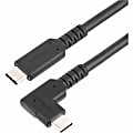 StarTech.com 6ft (2m) Rugged Right Angle USB-C Cable, USB 3.2 Gen 1 (5 Gbps), USB C to C Data Transfer Cable, 100W PD, 4K 60Hz, 90 Degree USB-C Cable 1 thumbnail image