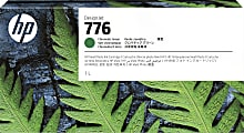 HP 776 DesignJet Chromatic Green Ink Cartridge, 1XB03A 1 thumbnail image
