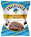 Undercover Snacks Quinoa Crisps, Dark Chocolate And Sea Salt, 0.25 Oz, Case Of 125 Bags