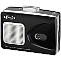Jensen® Stereo USB SCR-90 Cassette Player, 3-3/8”H x 4-7/16”W x 1-1/4”D, Black 1 thumbnail image
