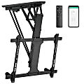 Mount-It! Motorized Ceiling 70" TV Mount With Remote and App Controller, Black 1 thumbnail image