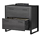 Realspace DeJori 32 34 W x 19 916 D Lateral 2 Drawer File Cabinet
