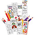 Barker Creek Color Me! Celebrate The Year Bookmark Set, 6" x 2 1/2", Black/White, Set Of 240 1 thumbnail image