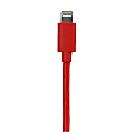 Vivitar OD1006 USB-A To Lightning Cable, 6', Red