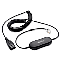 Jabra GN1200 Smart Universal Coiled Cable - 6.60 ft Data Transfer Cable - First End: 1 x Quick Disconnect - Second End: 1 x RJ-10 1 thumbnail image