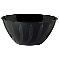 Amscan 2-Quart Plastic Bowls, 3-3/4" x 8-1/2", Jet Black, Set Of 8 Bowls 1 thumbnail image