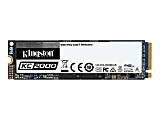 Kingston KC2000 - SSD - encrypted - 1 TB - internal - M.2 2280 - PCIe 3.0 x4 (NVMe) - 256-bit AES - TCG Opal Encryption 2.0 1 thumbnail image