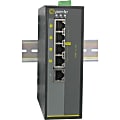 Perle IDS-105GPP-S2SC40 - with Power Over Ethernet - 6 Ports - 10/100/1000Base-T, 1000Base-EX - 2 Layer Supported - Twisted Pair, Optical Fiber - Rail-mountable, Panel-mountable, Wall Mountable - 5 Year Limited Warranty