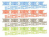Barker Creek Celebrate Thoughtfulness Double-Sided 4-Design Trimmers, 3" x 35", Multicolor, Set Of 48 1 thumbnail image