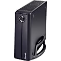Shuttle Thin Client XH61CTRXW - Thin client - Slim-PC - 1 x Celeron G1620 / 2.7 GHz - RAM 2 GB - SSD 32 GB - HD Graphics - GigE - Win Embedded Standard 7E 32-bit - monitor: none