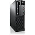 Lenovo ThinkCentre M93p 10A9002WUS Desktop Computer - Intel Core i5 i5-4670 3.40 GHz - 4 GB DDR3 SDRAM - 1 TB HDD - Windows 7 Professional 64-bit upgradable to Windows 8.1 Pro - Small Form Factor - Business Black 1 thumbnail image