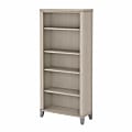 Bush Business Furniture Somerset 66"H 5-Shelf Bookcase, Sand Oak, Standard Delivery 1 thumbnail image