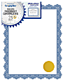 Geographics Parchment Certificates, 8-1/2" x 11", Optima Blue, Pack Of 25 1 thumbnail image