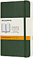Moleskine Classic Soft Cover Notebook, 3-1/2" x 5-1/2", Ruled, 192 Pages, Myrtle Green 1 thumbnail image
