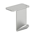 HON® SmartLink Backpack Hooks, 1-3/4”H x 2-1/4”W x 2-1/16”D, Silver, Carton Of 10 Hooks 1 thumbnail image