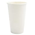 Karat Paper Hot Coffee Cups, 16 Oz, White, Pack Of 1,000 Cups