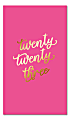 Office Depot® Brand Monthly Planner, 3-1/2" x 6", Pink/Gold, January To December 2023, NS35622F 1 thumbnail image